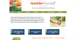 Desktop Screenshot of leasidetherapycentre.com